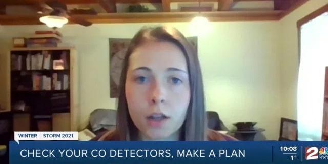 Checking carbon monoxide detectors during winter months